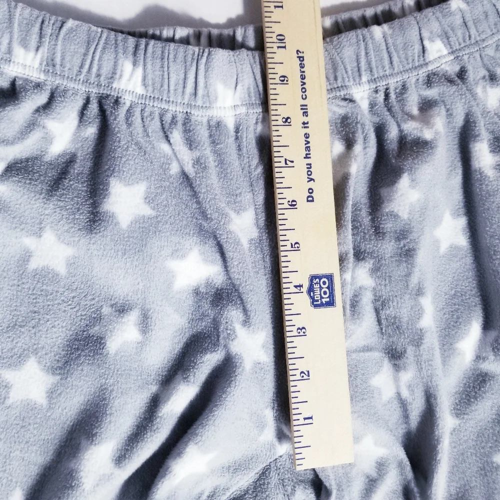 SLEEP CHIC STAR GRAY AND WHITE PJ PANTS SIZE SMALL - Picture 9 of 15